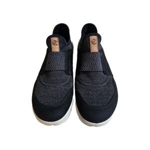 Ecco Slip On Yak Leather Biom Shoes Sneakers Shoes,Black, Women's EU 38/US 7/7.5